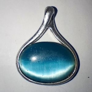 Blue Glass Pendant